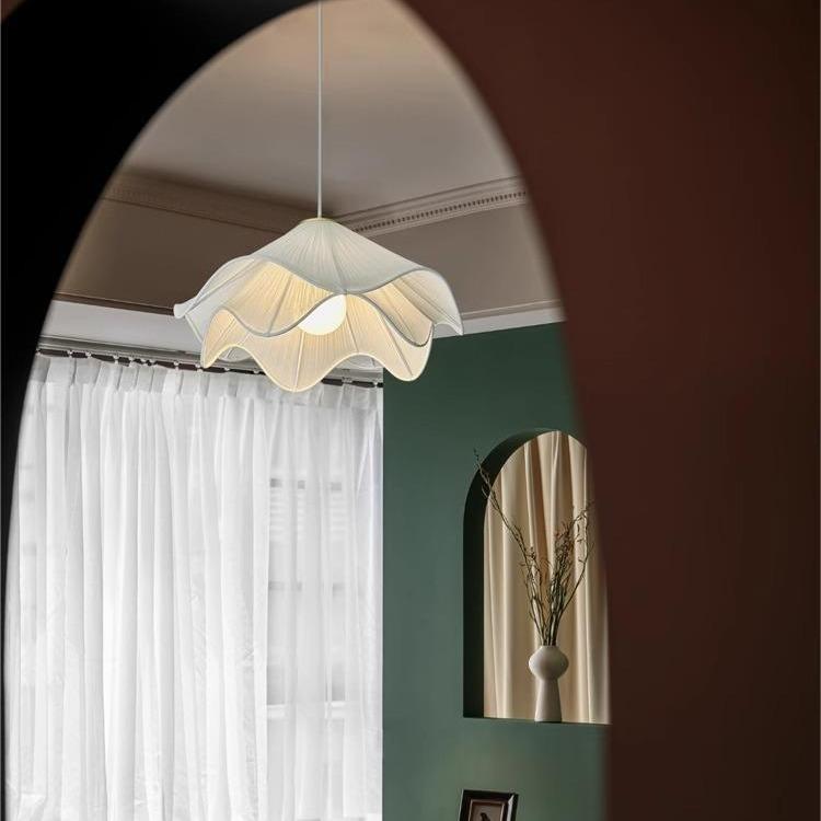 法式吊灯客厅灯主灯卧室灯感北欧奶油风简约温馨浪漫主卧灯具