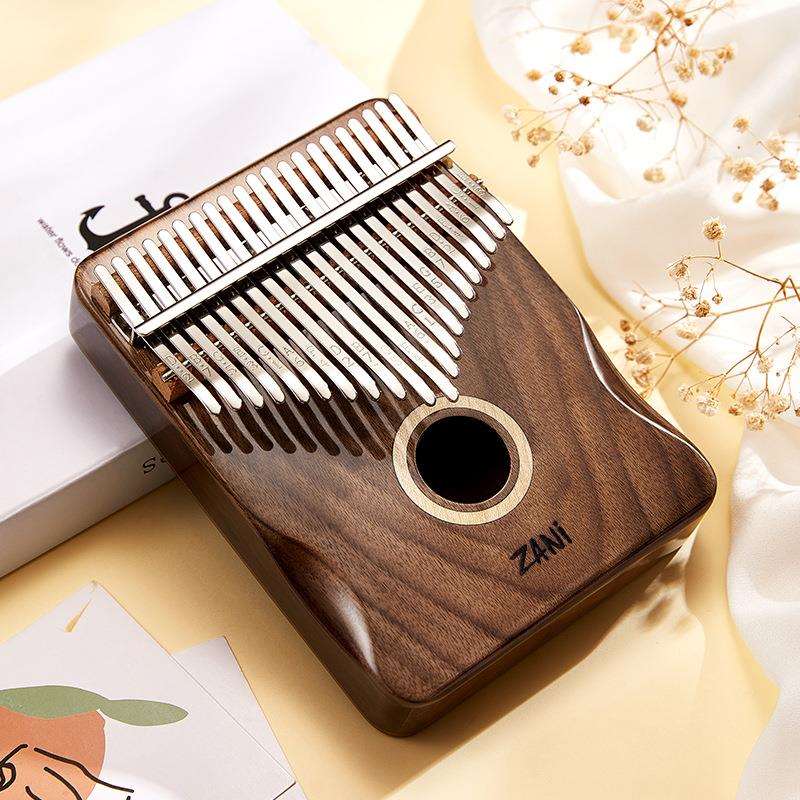 zani17音拇指琴初学者简单上手21音卡林巴kalimba手指琴乐器