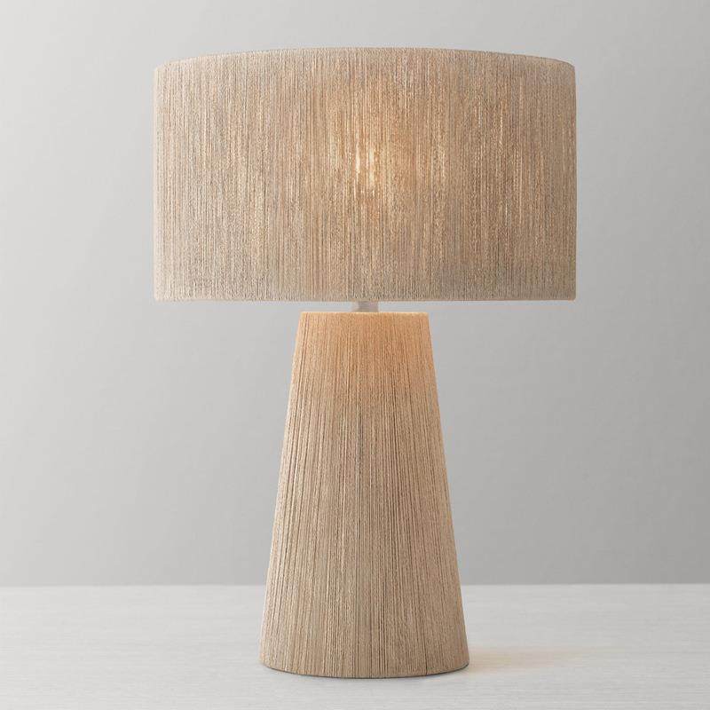 美式简约麻绳台灯 复古法式设计师网红创意卧室床头桌面客厅书桌,农机/农具/农膜,播种栽苗器/地膜机,淘宝优惠券,粉丝福利购,淘宝优惠卷