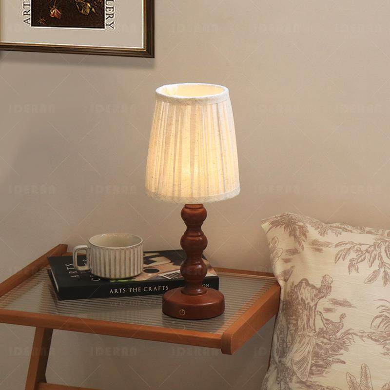 法式中古小台灯充电美式高端复古主卧室葫芦灯床头氛围小夜灯新款
