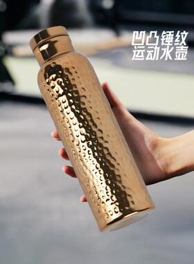 亚马逊热销625ml双层不锈钢真空运动水壶锤点保温杯户外大口水瓶