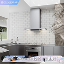 凯曼萨A19不锈钢油烟机变频升降超薄抽烟机隐藏式 顶吸全自动清洗