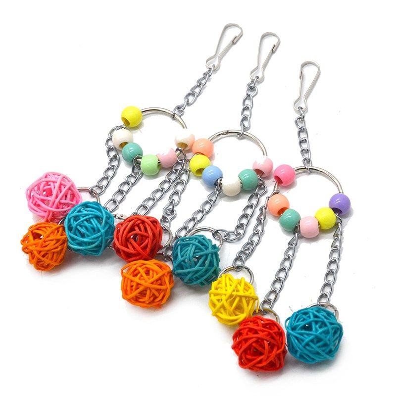 鹦鹉玩具鸟玩具 藤球串藤球挂件鸟笼配件 中小型鹦鹉玩具挂串吊串,宠物/宠物食品及用品,鸟玩具,淘宝优惠券,粉丝福利购,淘宝优惠卷
