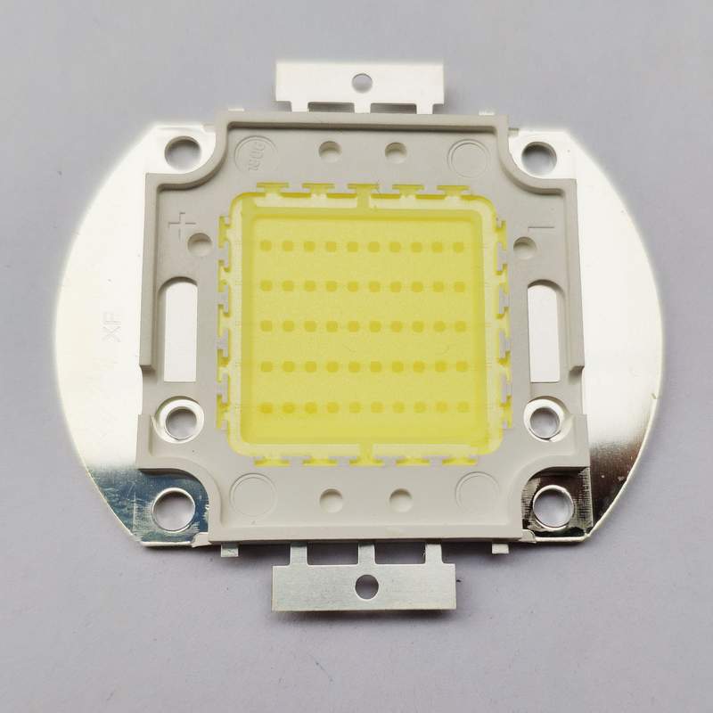 LED集成芯片50W投光灯路灯光源10W20W30W70W100W高亮灯珠配件维修