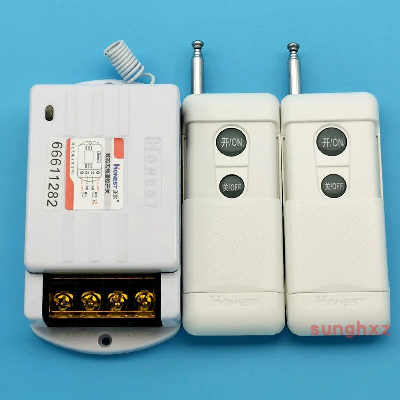 24v20安无线遥控开关货车用穿墙油泵水泵led灯光电磁阀等电源断电