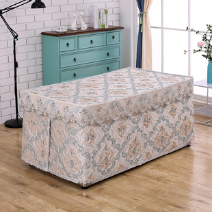 欧式提花桌罩烤火架被罩加厚取暖桌布电炉罩烤火罩烤火炉电暖炉罩