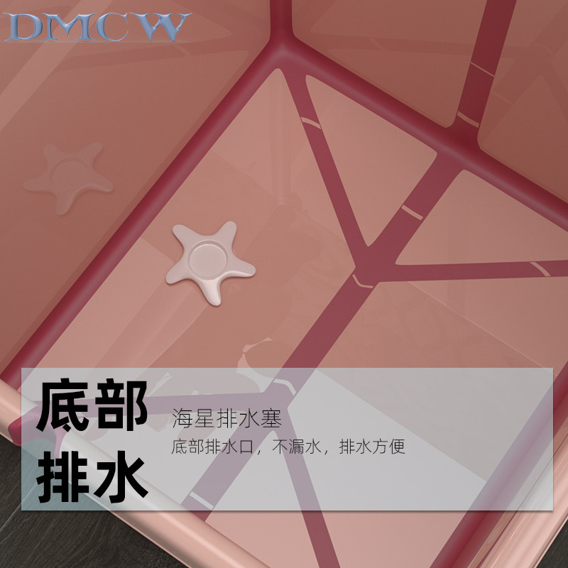 宠物高水位洗澡桶狗狗可折叠浴盆中小型犬泰迪浴缸游泳浴池药浴桶