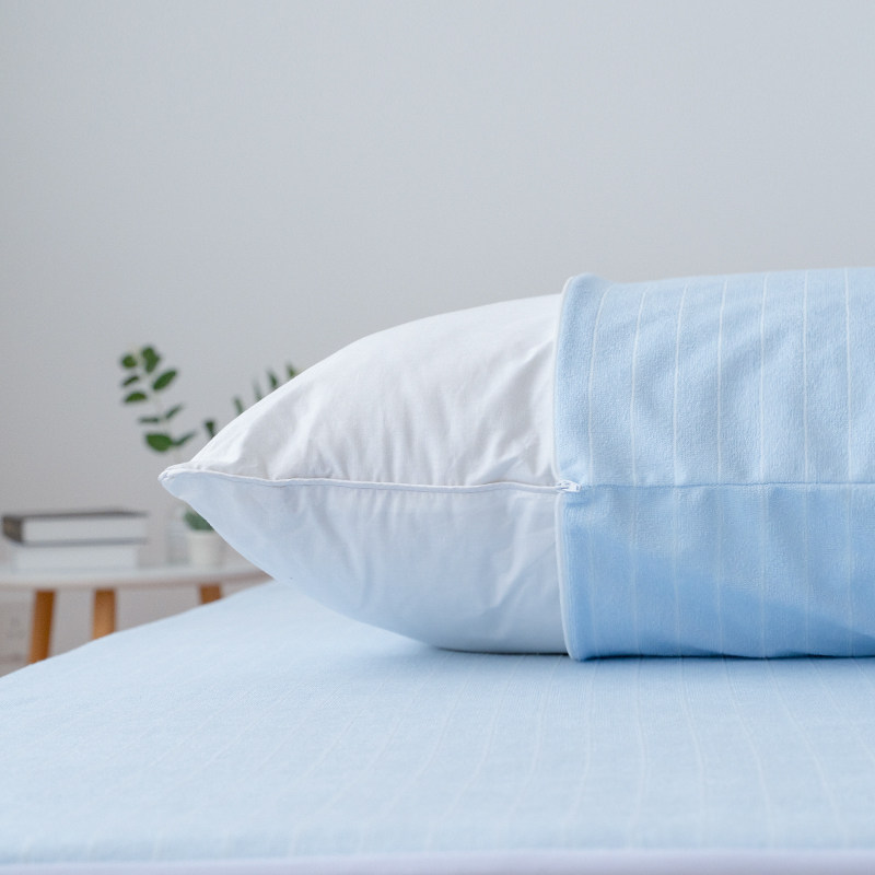 纯棉防水枕头套防螨虫口水头油乳胶枕芯保护套成人全棉内胆套定做,床上用品,枕套,淘宝优惠券,粉丝福利购,淘宝优惠卷