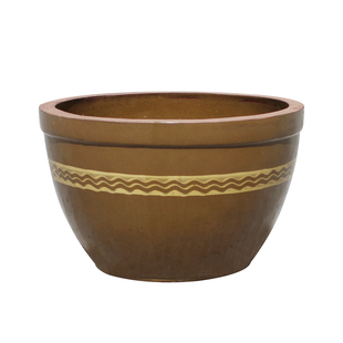 水缸陶瓷大号家用老式养鱼庭院造景大水缸粗陶储水荷花睡莲缸陶缸