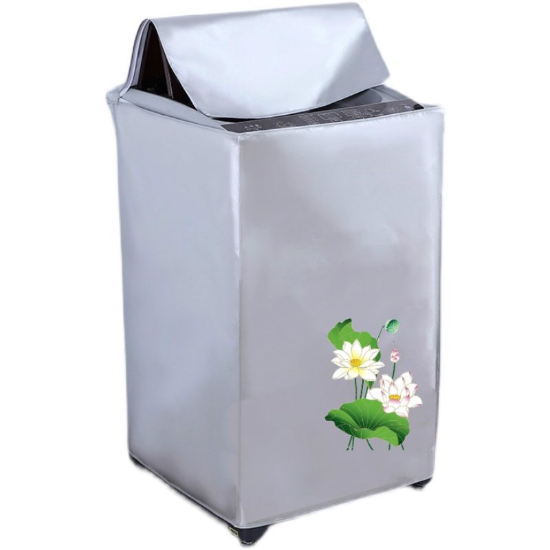 定制全包洗衣机罩全自动防水防晒波轮套防尘套加厚牛津布涂银