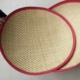 制茶用具 竹匾软簸箕 加布软弧 竹编 搅拌茶叶 软甲 手工竹编制品
