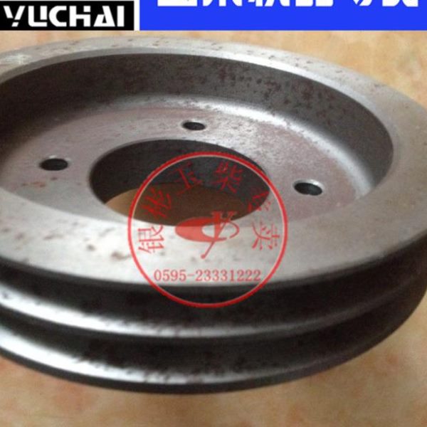 1FQJ25玉柴YC4DA4102/4105加装空调皮带调整张紧轮曲轴附加皮带轮
