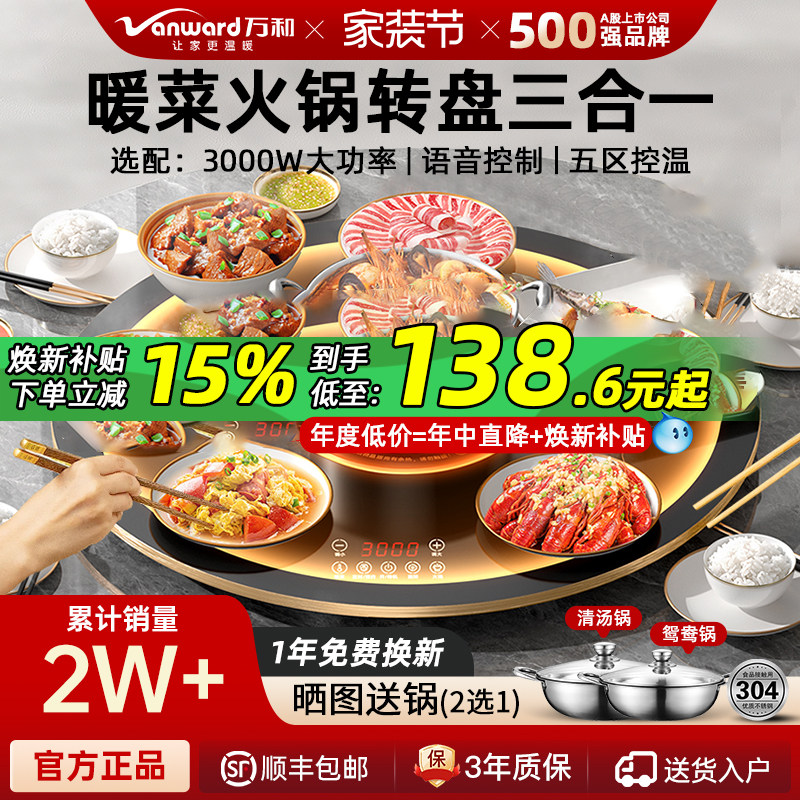 【爆款暖菜板】一分钟饭菜全热好