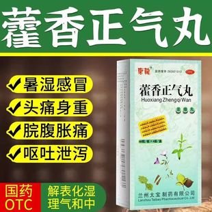 唐龙 藿香正气丸192丸暑湿感冒头痛胸闷恶寒发热呕吐泄泻理气和中