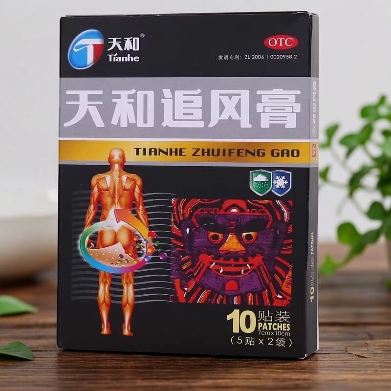 999天和追风膏10贴祛风除湿四肢麻木关节疼痛腰背痛药贴膏OTC