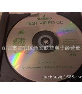 ABEX测试碟TVD-612偏芯测试碟VCD测试碟