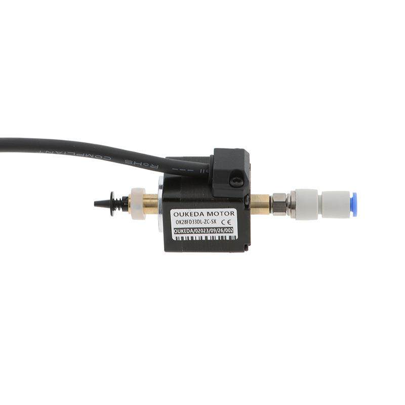 SMT贴片机国产桌面型贴装头中空连接杆带缓冲吸嘴28步进电机总成