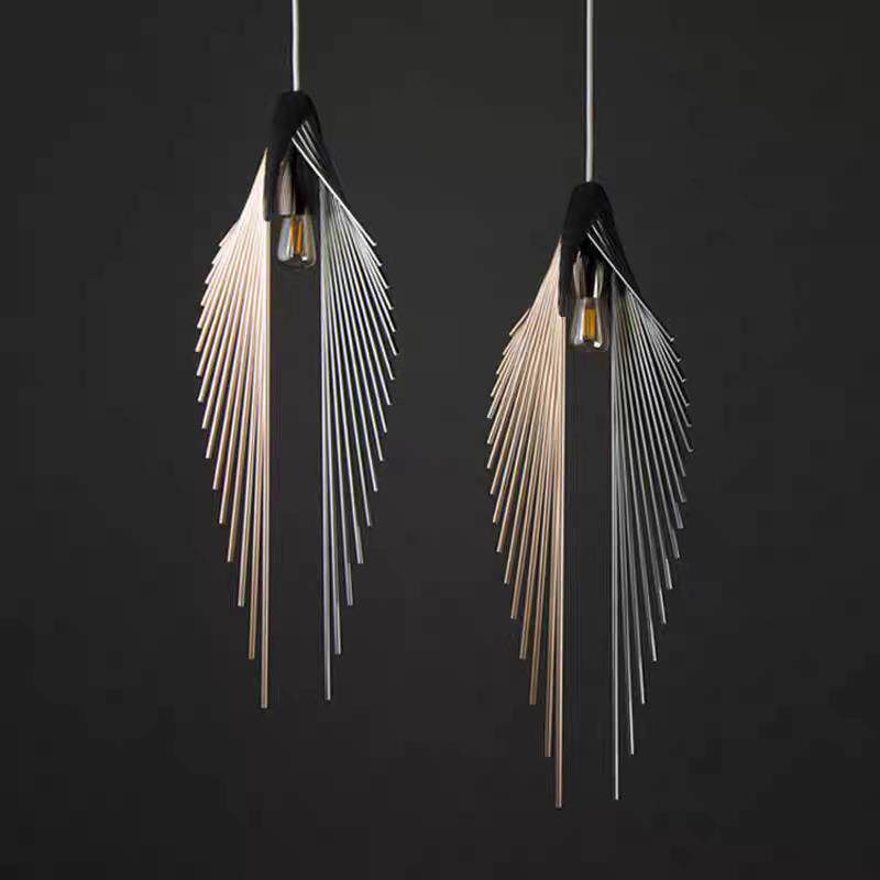 后现代艺术餐厅吧台枝形吊灯设计师样板房客厅服装店橱窗装饰吊灯