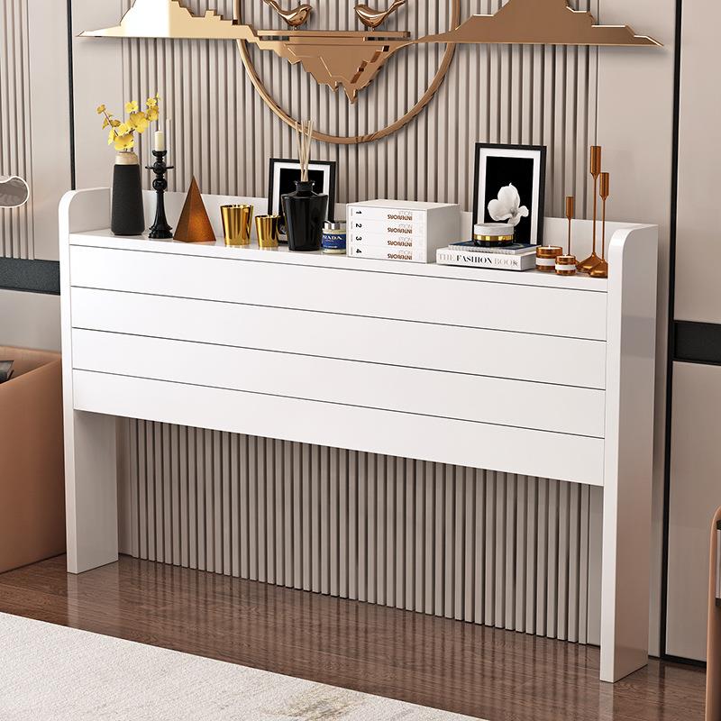 xyt定 做实木床头板1.5米白色简约靠背板新中式1.8榻榻米双人床头