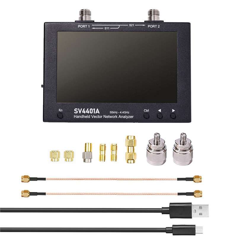 7寸矢量网络分析仪SV4401A 支持 50KHz-4.4GHz