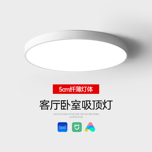 客厅LED吸顶灯现代简约房间厨房阳台走廊过道书房灯具卧室灯智能