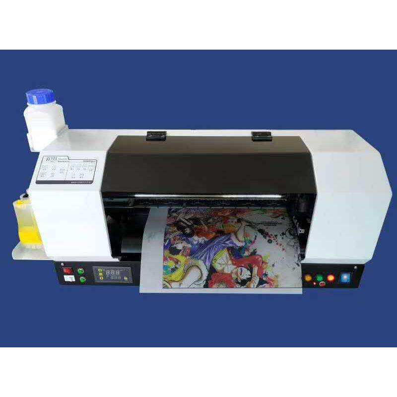 柯式烫画打印机 免雕刻 免镂空 pet膜数码白墨打印抖粉烘干一体机