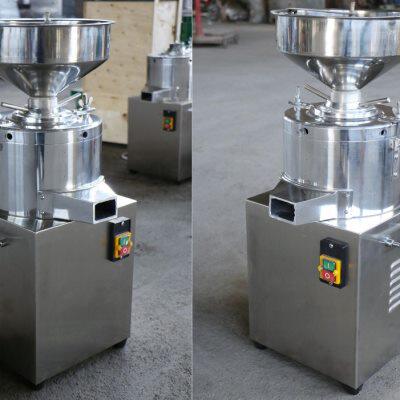 厂家立式芝麻酱机小型两相电花生酱机全自动小型芝麻磨酱机 麻汁