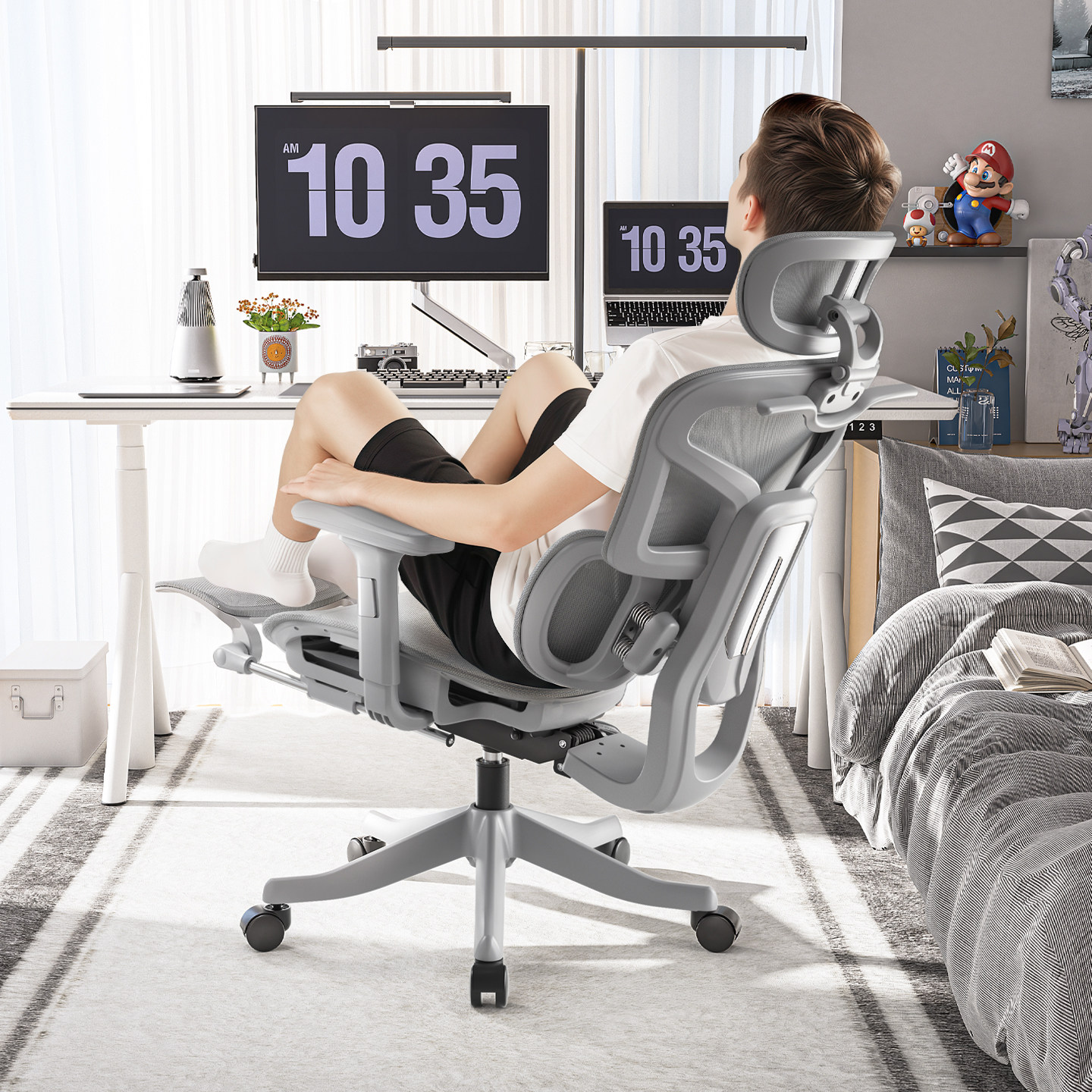 OKDO-S9 人体工学椅家用座椅电脑椅舒适久坐椅子转椅办公椅电竞椅,住宅家具,电脑椅,淘宝优惠券,粉丝福利购,淘宝优惠卷