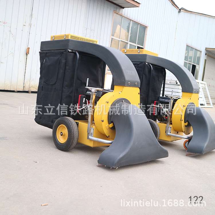 手扶式吸树叶机 园林绿化草坪落叶吸树叶机 汽油手推树叶收集器