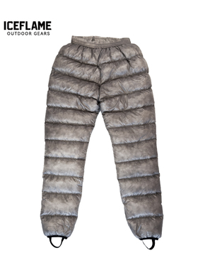ICE FLAME冰焰超轻羽绒裤户外拒水白鹅绒防寒保暖栖鸭绒男女同款