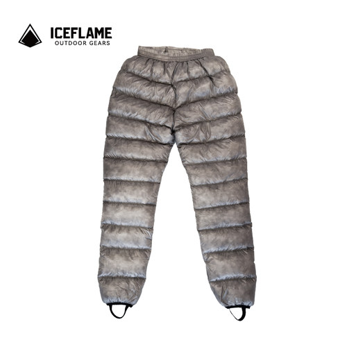 ICE FLAME冰焰超轻羽绒裤户外拒水白鹅绒防寒保暖栖鸭绒男女同款