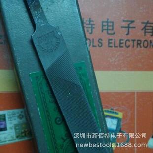 THREE FILES扁锉JK-100-12-3粗齿12寸斜纹锉6寸 8寸钳工锉BASTAR