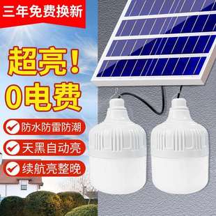 吊灯一拖二新款 新型户外庭院挂灯泡家用室内照明分体式 路灯