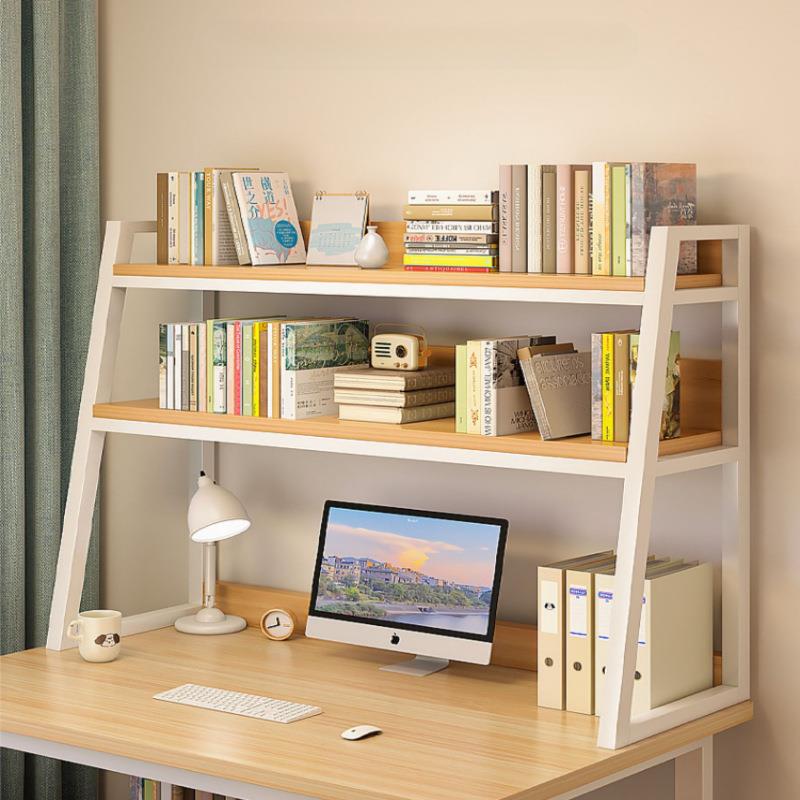 #稳固桌面置物架学生书桌上书架收纳整理多层宿舍电脑桌面整理架