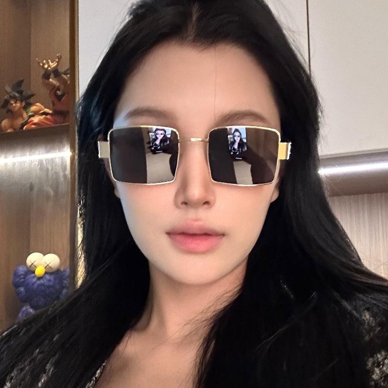 新款大框方形欧美潮流时尚大脸