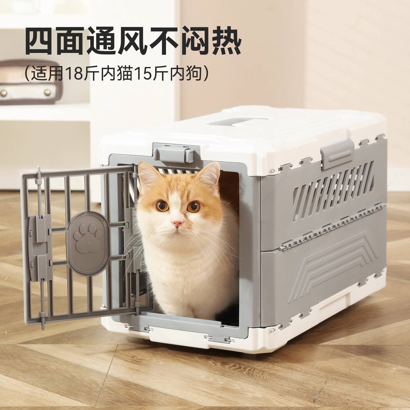 猫咪航空箱可折叠外出猫笼子狗狗