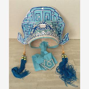 梁山伯帽子祝英台帽子小生头饰盔头豫剧京剧黄梅戏越剧戏曲戏剧