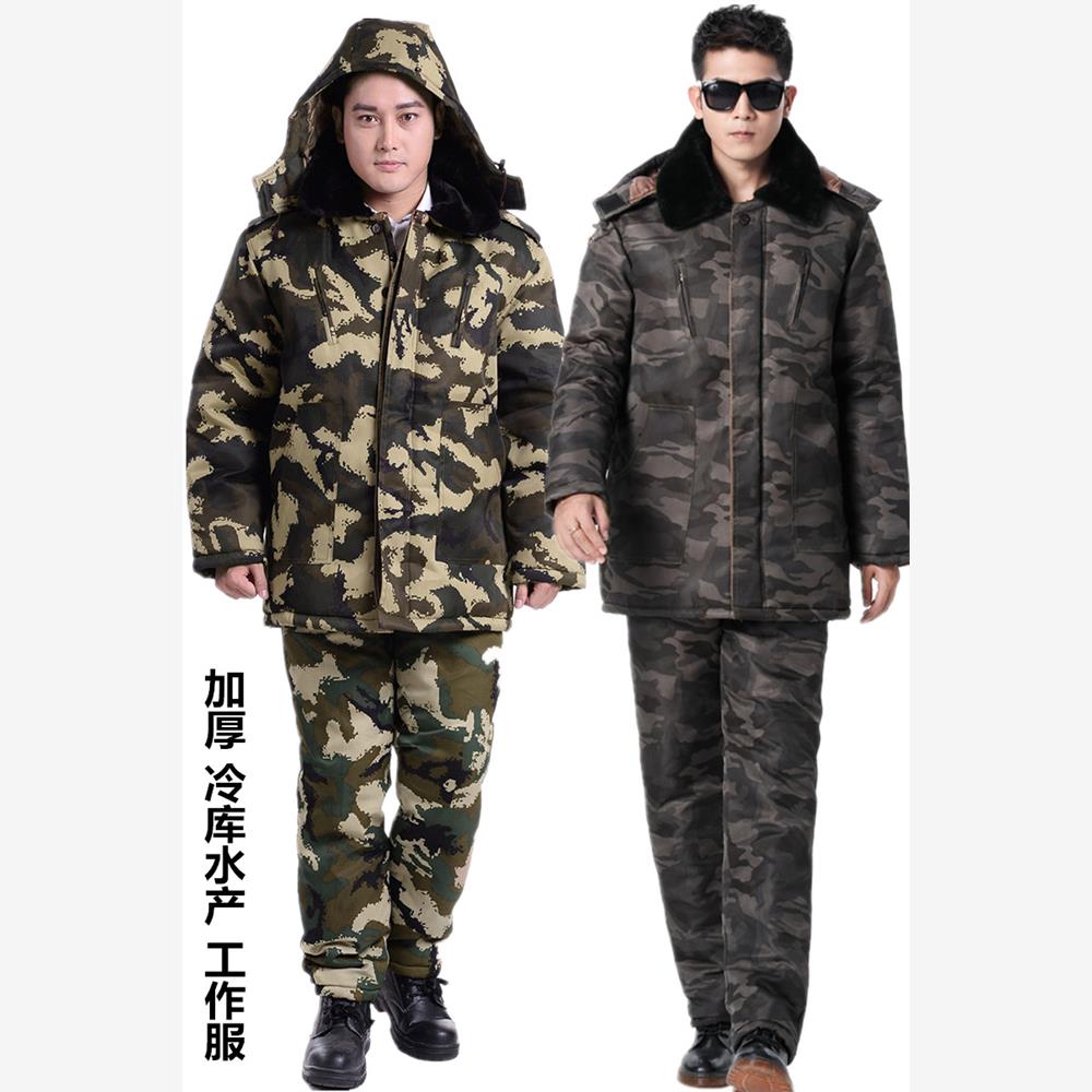 冬季男加厚保暖防寒棉服