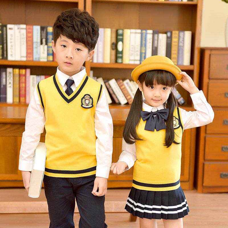 幼儿园园服套装毛衣韩版