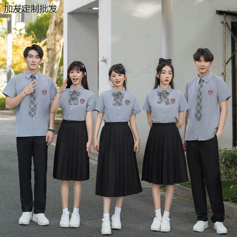 学院风班服初中合唱朗诵演出服高中学生秋季运动会开幕式校服套装