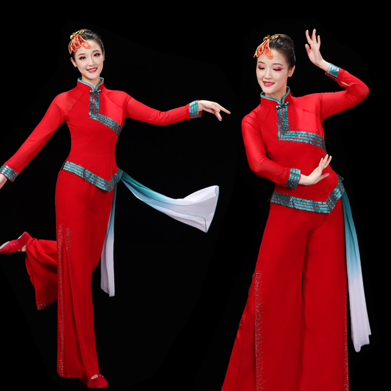 秧歌服女2023新款中老年