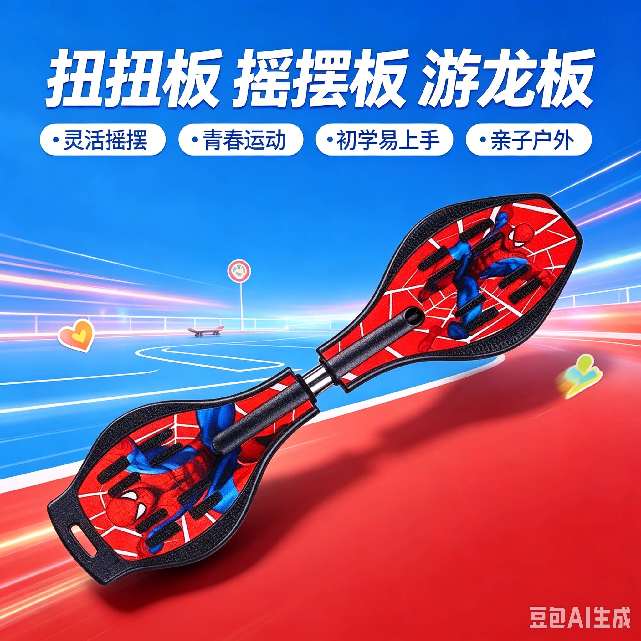 两轮游龙蛇板活力板成人儿童