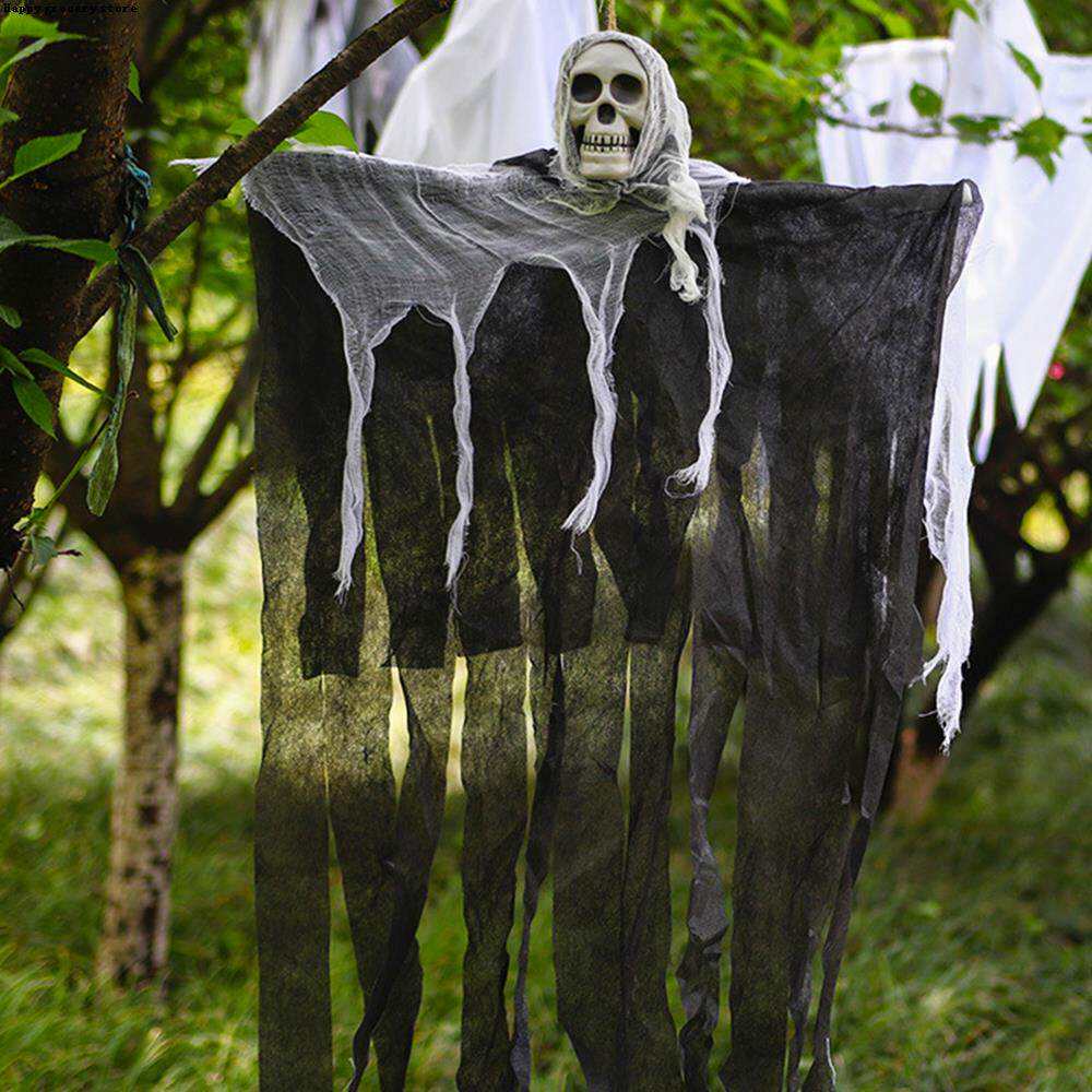 新品Halloween Horror Skull Hanging DecoJrations Ghost Outdoo