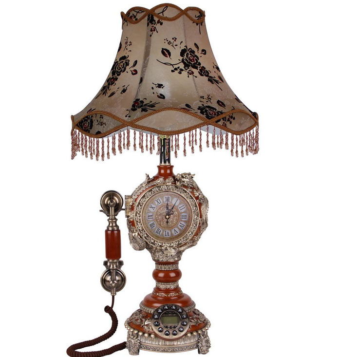 极速欧式电信固定电话坐机仿古复古E插卡无线座机家用古董创意时