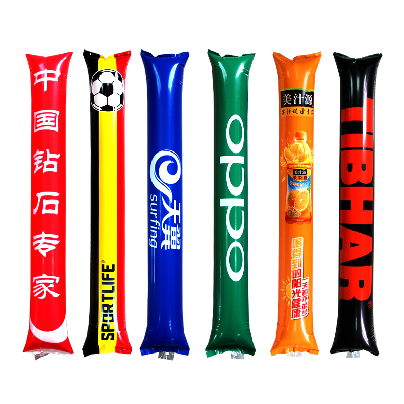 极速加油棒充f气棒啦啦棒打击棒欢呼棒应援助威棒气球定制印字log