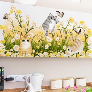 极速3D立体墙贴纸墙o面遮丑补洞墙壁装饰画墙角踢脚线自粘墙纸贴