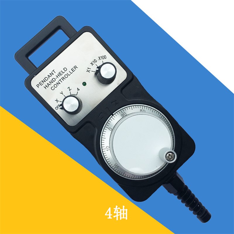 极速KN生c数控机床加工中心t雕刻机电子手轮/手脉冲持D器手发盒
