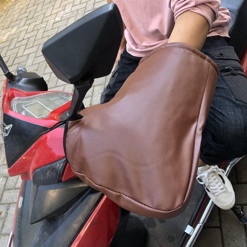 极速电动摩托车把套冬季保暖电瓶车防寒K防水挡风女把手护套手套