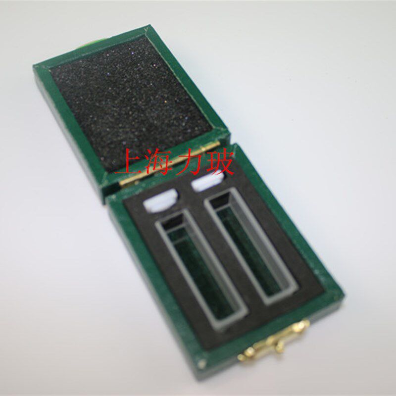 新品石英比色皿5 10 20 3s0 50mm石英玻璃751/722分光光度计2个/