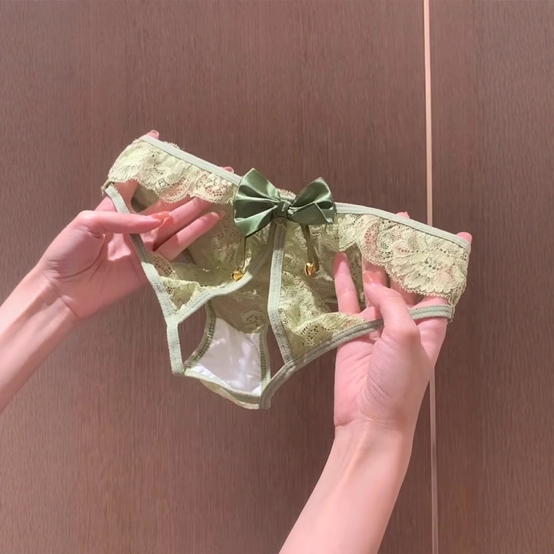 【蕾丝内裤】轻奢镂空性感响铃铛